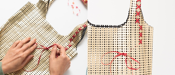 You can create your own customization and individuality by using the innumerable holes as a perforated board!